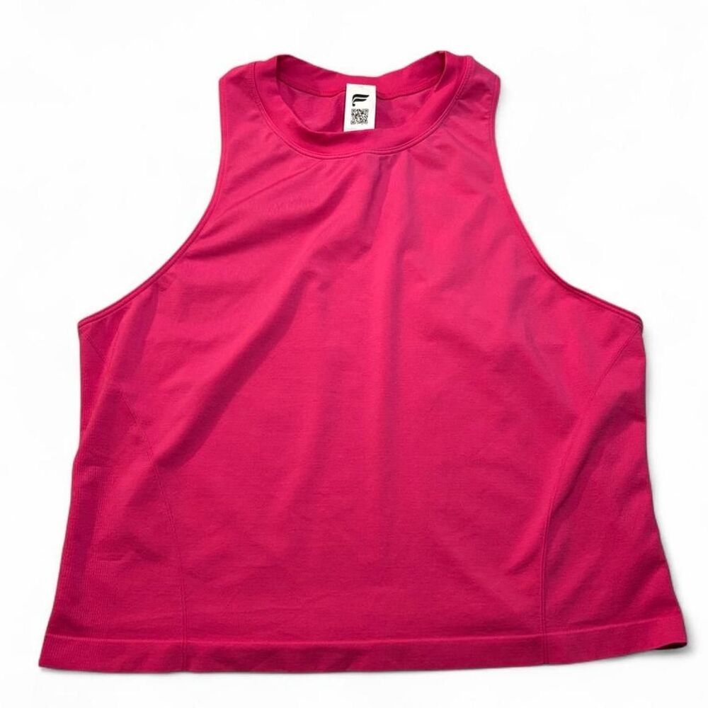 Fabletics Feather Tech+ Racerback Tank L Pink NWOT